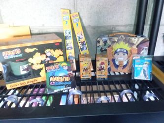 Naruto Collectors Bundle With Posters Magnets Patches  Lunchbox 