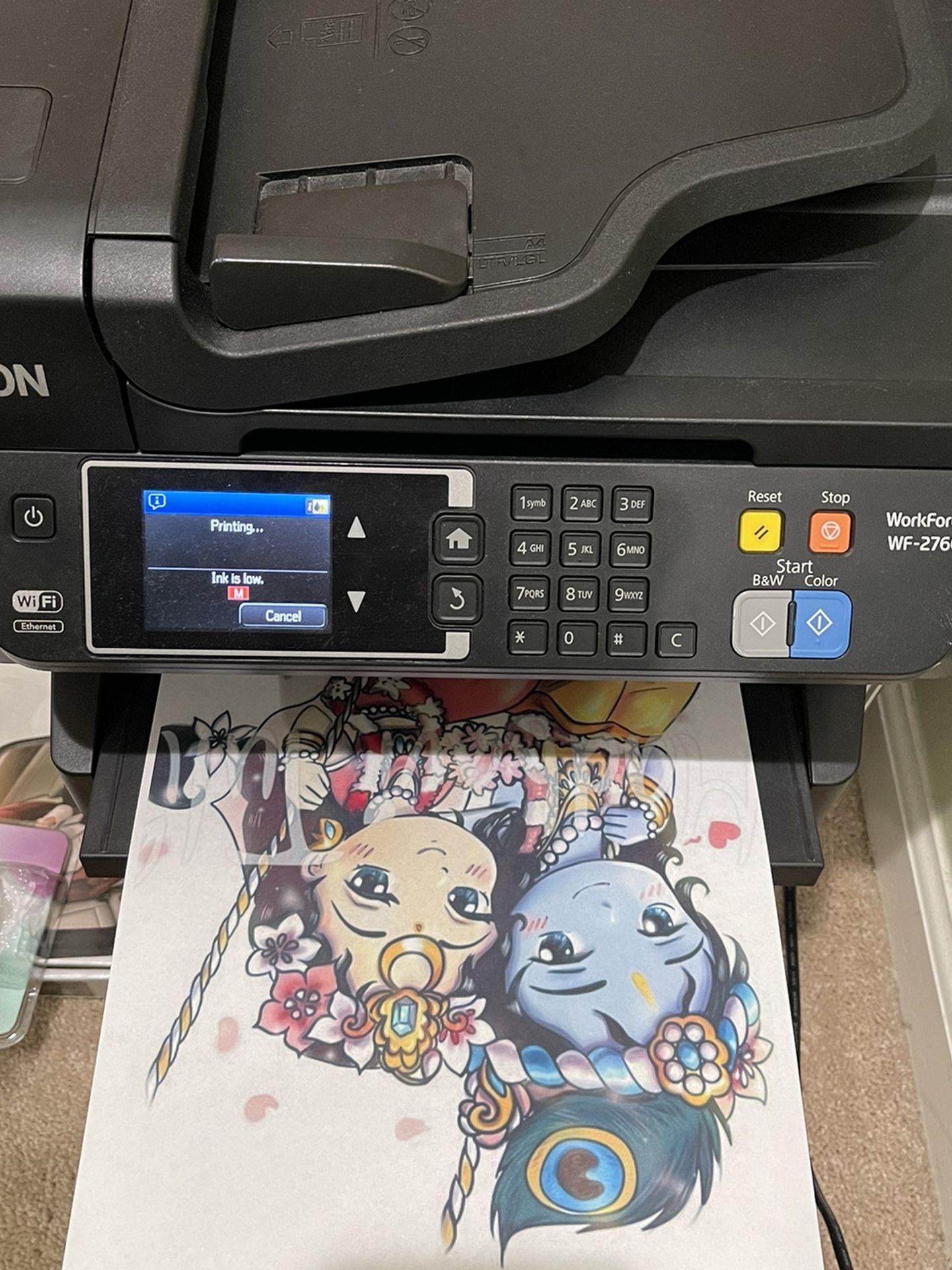 All-in-one Epson color Printer