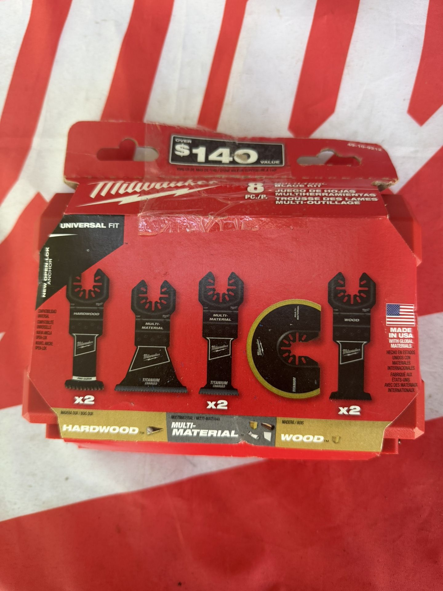 Milwaukee Oscillating Multi-Tool Blade Kit (8-Piece)