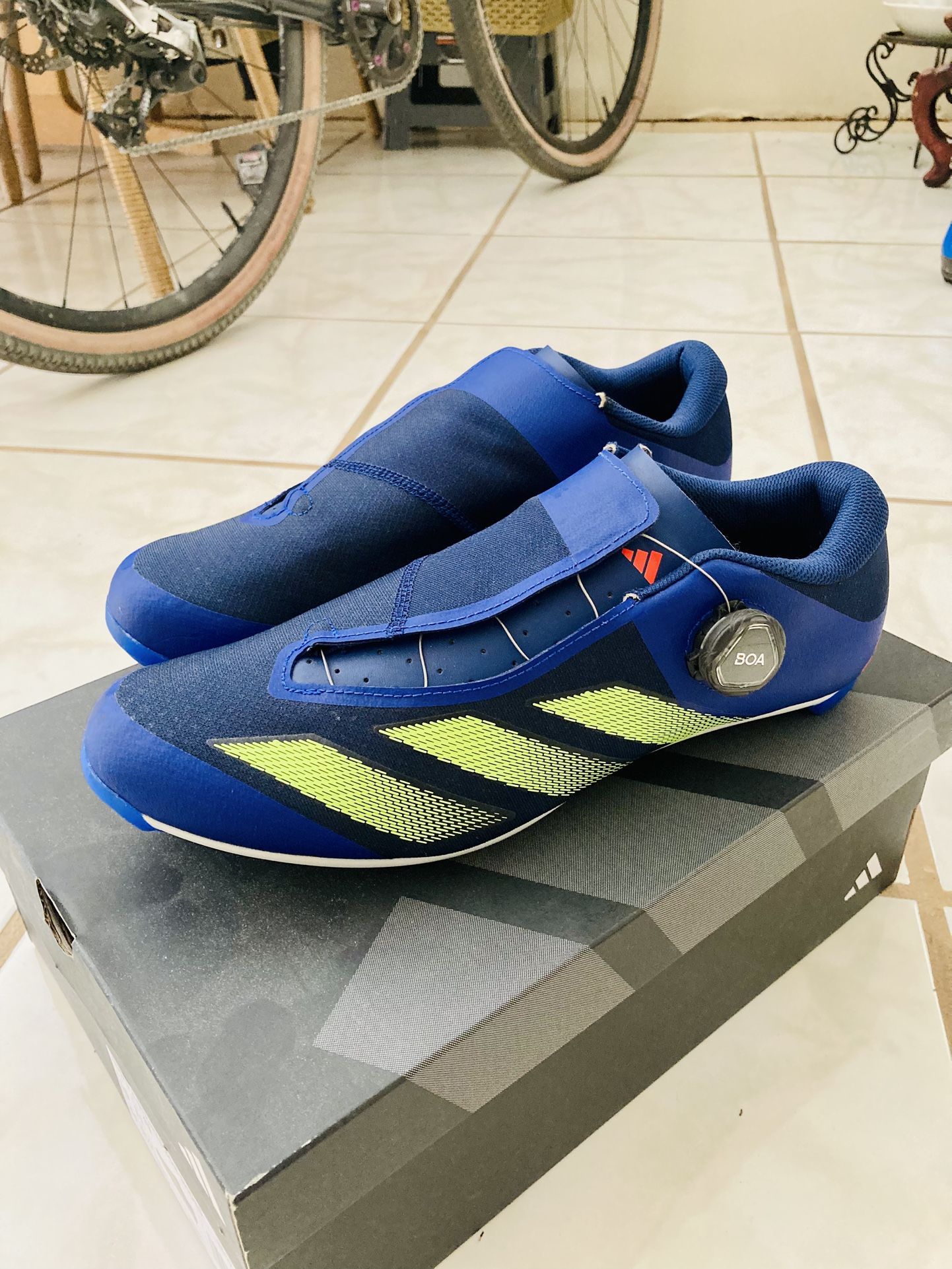 Adidas The Road Boa Cycling Shoes Sz10
