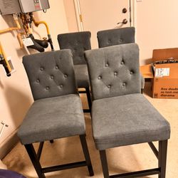 Four Chairs  - Grey
