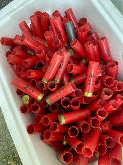 Lots of 12 Gauge Bore Mop Red Disposable Plastic/Brass Cleaning 2 3/4 in