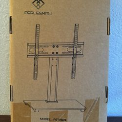 Perlesmith PSTVS09 Swivel Universal Table Top TV Stand for 32 inch - 55 inch...