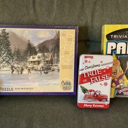 New Never Used Games And Puzzle 