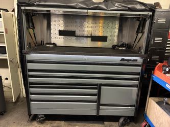 Storm Grey Snap-On EPIQ 68 w/ power drawers and LED power Top