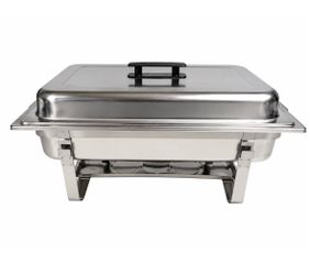 Chafing Dish 9-Liter 9.5 Quart Chafer Buffet Catering Restaurant Water Pan & Fuel Holder