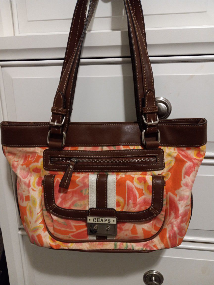 CHAPS over The Shoulder Tote Bag. Like New ... Excellent Condition.  