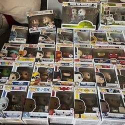 Pop Funko Figures,  Chase, and Limited Edition 