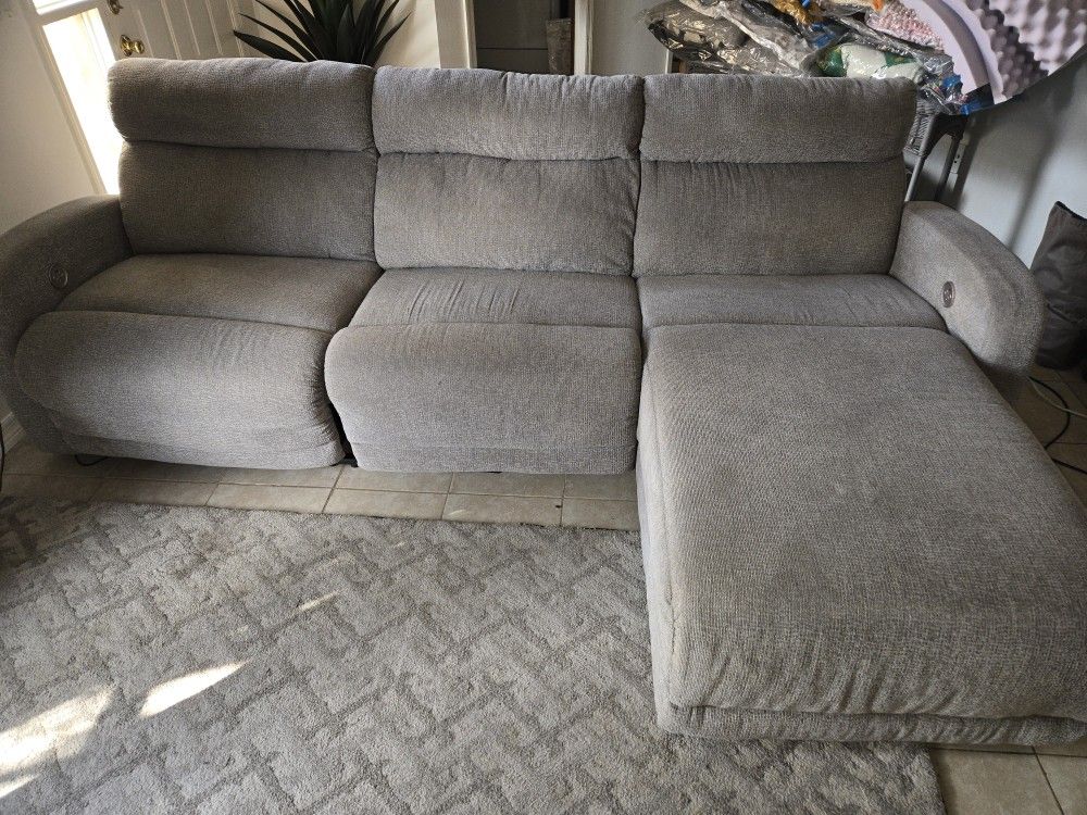 Reclining Sofa and Chase