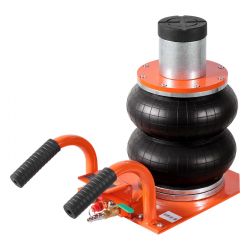 Air Jack, 3 Ton/6600 lbs, 3-8S Pneumatic Lifting Jack with Heightened Column & 6 Steel Tubes, Compact, Easy-to-Lift & Space-Saving Jack with Thick Rub