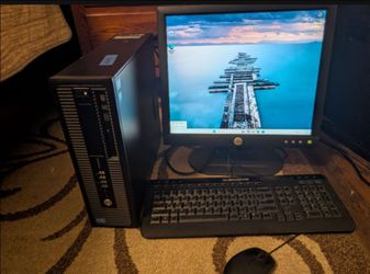 HP EliteDesk 800 G1 Computer Intel I5 3.2 ghz 8gb ram