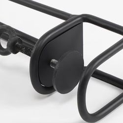 Modern Furniture Legs, No Holes or Screws Required, Reusable, Set of 4 (Black)