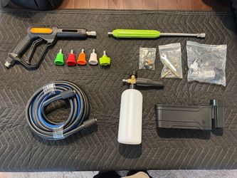 Pressure washer gun