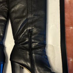 INC Leather boots