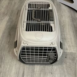 2-Door Hard-Sided Pet Carrier for Large Cats & Dogs – 