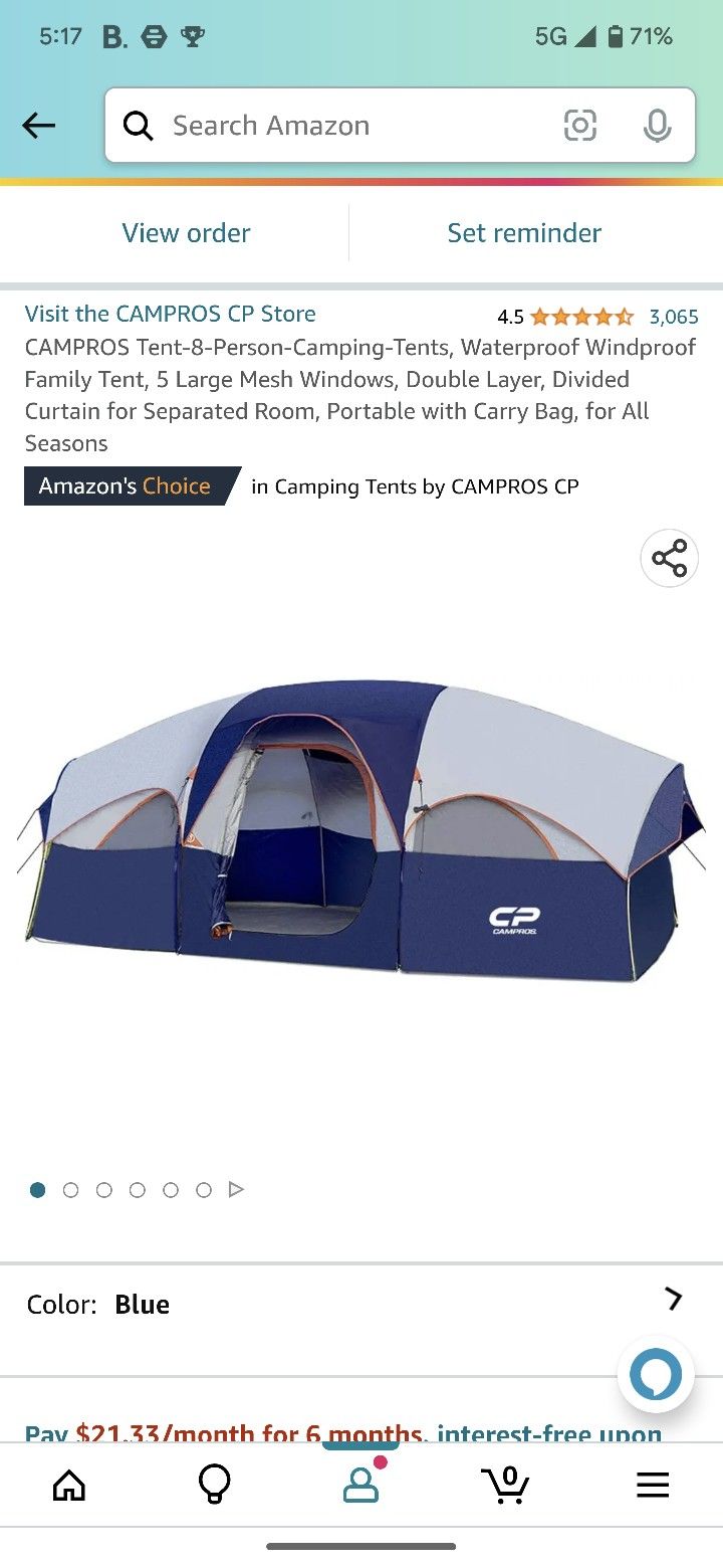 8 Person Tent