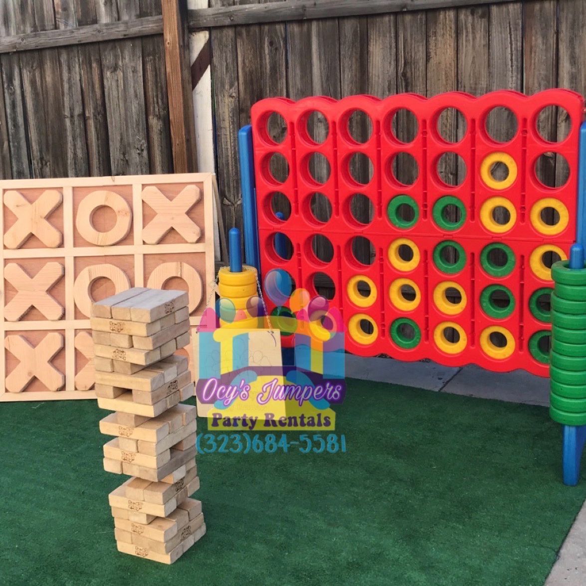 Jumbo Games. Jumbo Connect Four. Backyard Games. Jenga. Connect 4. Jumpers, Tables And Chairs 