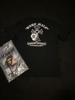 BAPE x Chrome Hearts T-shirt ‘Black & White Tee