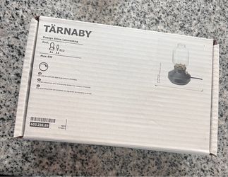 Ikea TARNABY Dimmable table lamp, anthracite NEW