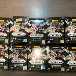 2024 Panini Prizm WNBA Hanger Box Lot Of 10 Factory Sealed Brand New