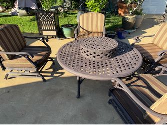 Outdoor table set