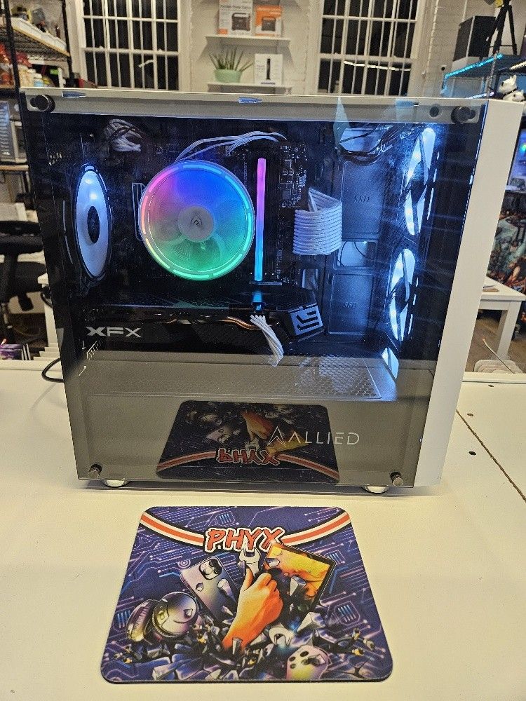 Allied Gaming PC: MSI B450M, 3.7 Ryzen 7 2700x, XFX RX 580 8GB, 16GB RAM, 1TB M.2, WIN 11 $695