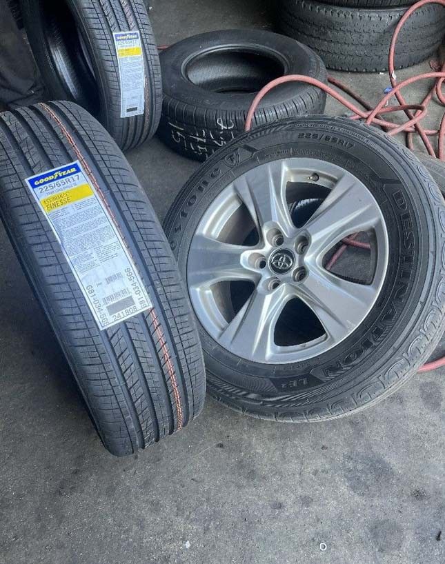 4 Brand New Tires 225/65/17 Good Year Tires