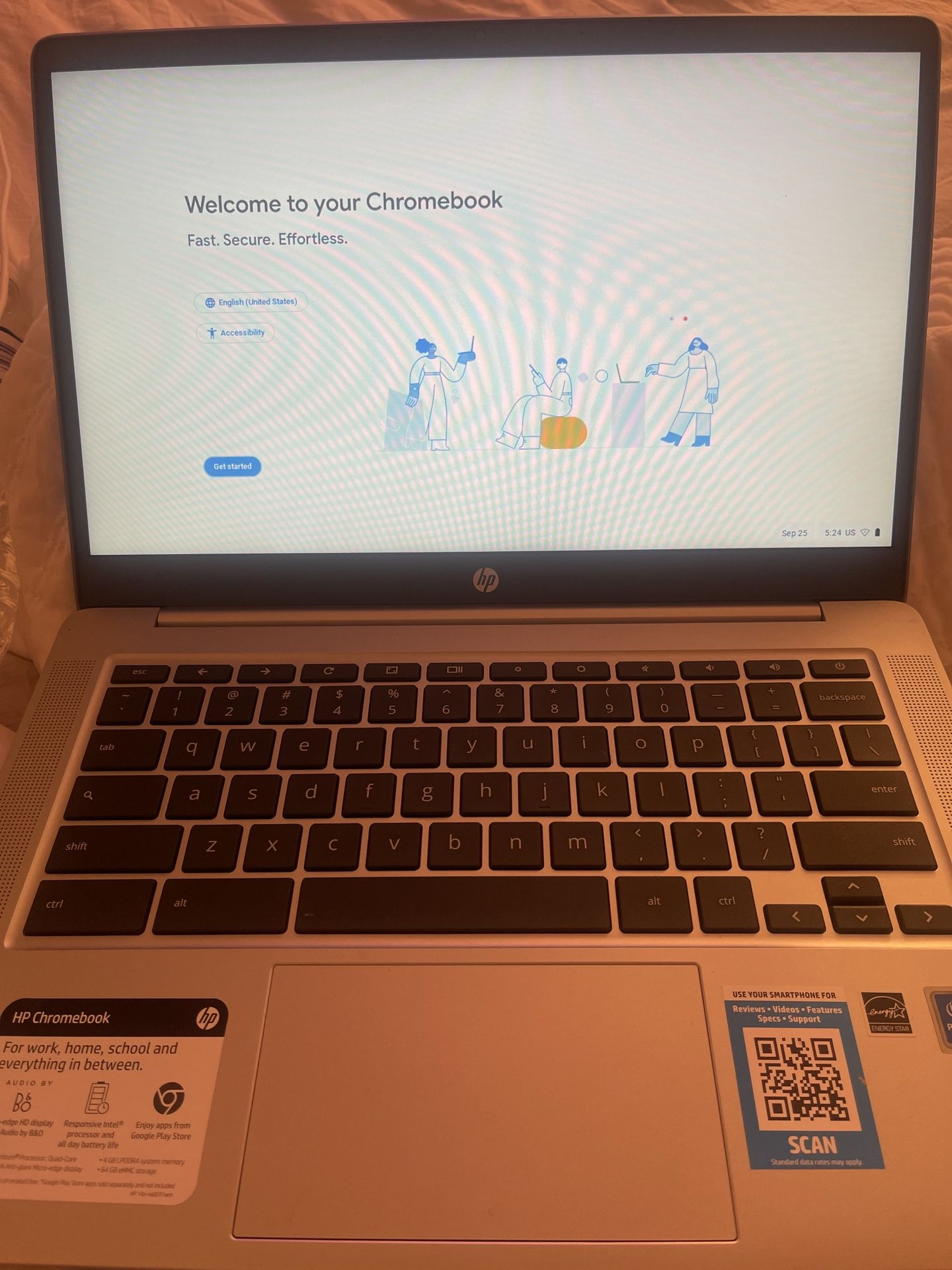 HP Chromebook laptop 