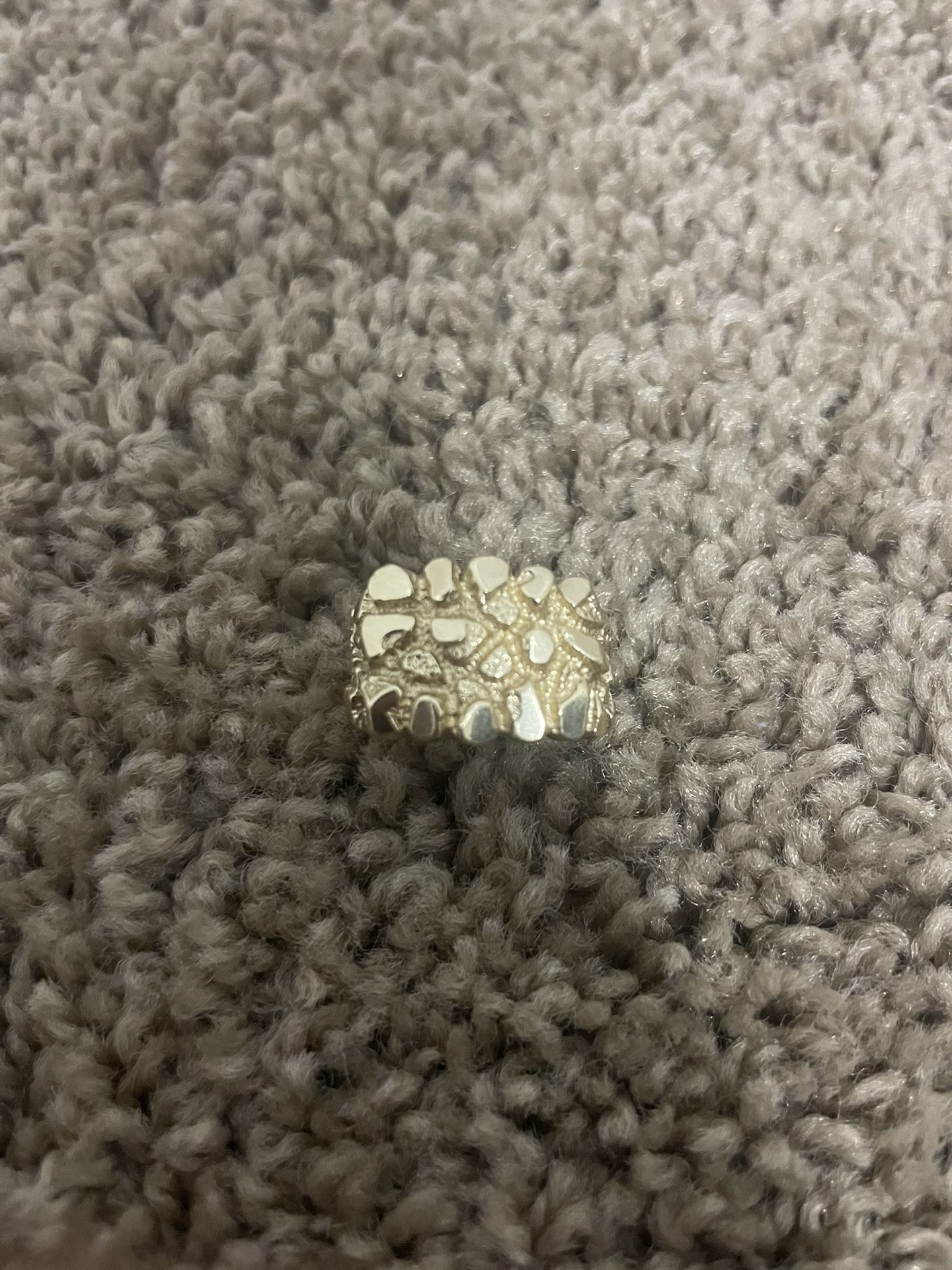 Gold Nugget Ring 