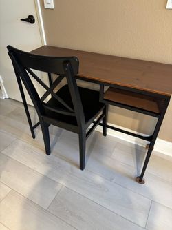 IKEA FJÄLLBO laptop table with Chair
