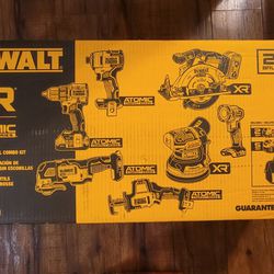 DEWALT
20-Volt MAX Lithium-Ion Cordless 7-Tool Combo Kit with 2.0 Ah Battery, 5.0 Ah Battery and Charger