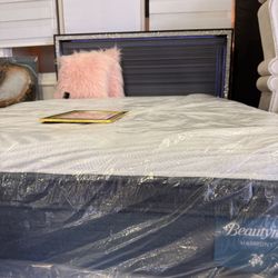 Black Queen Bed Showroom Sample