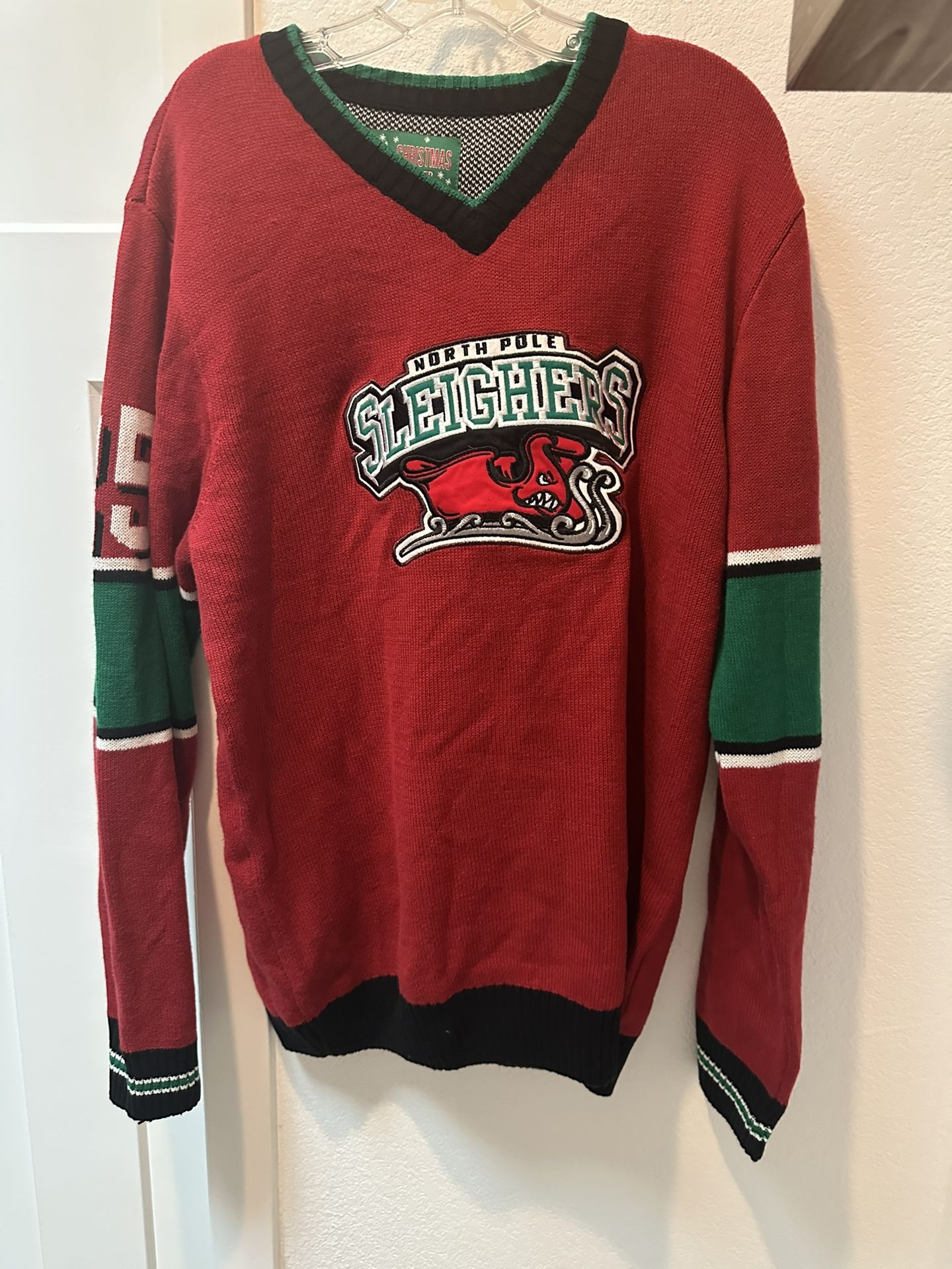 🌲 MENS HOCKEY ✨UGLY Christmas SWEATER//LARE✨🥗