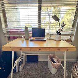 Ikea Lillasen Bamboo desk