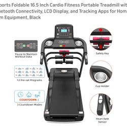 Ksports Foldable 16.5 Inch Cardio Fitness Portable