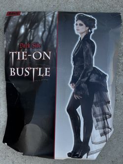Halloween Costume Tie-on Bustle and fishnet leggings