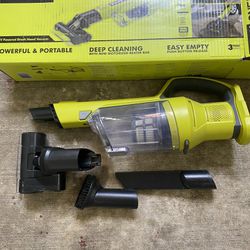 RYOBI ONE+ 18V Cordless Hand Vacuum with Powered Brush (Tool Only)
