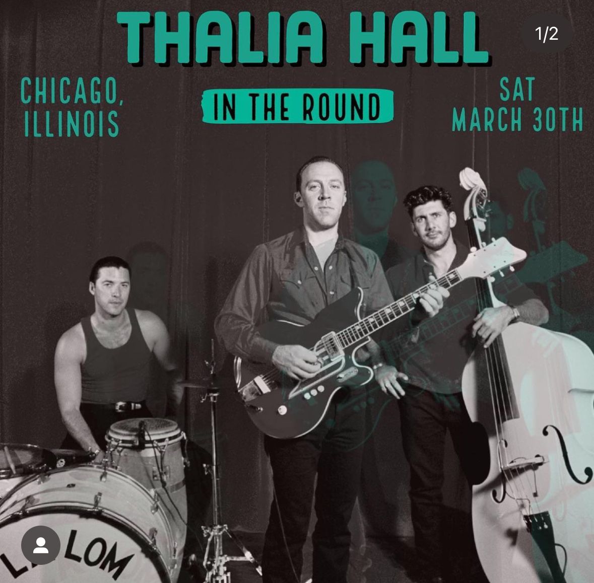 2 Tickets La Lom at Thalia Hall 3/30