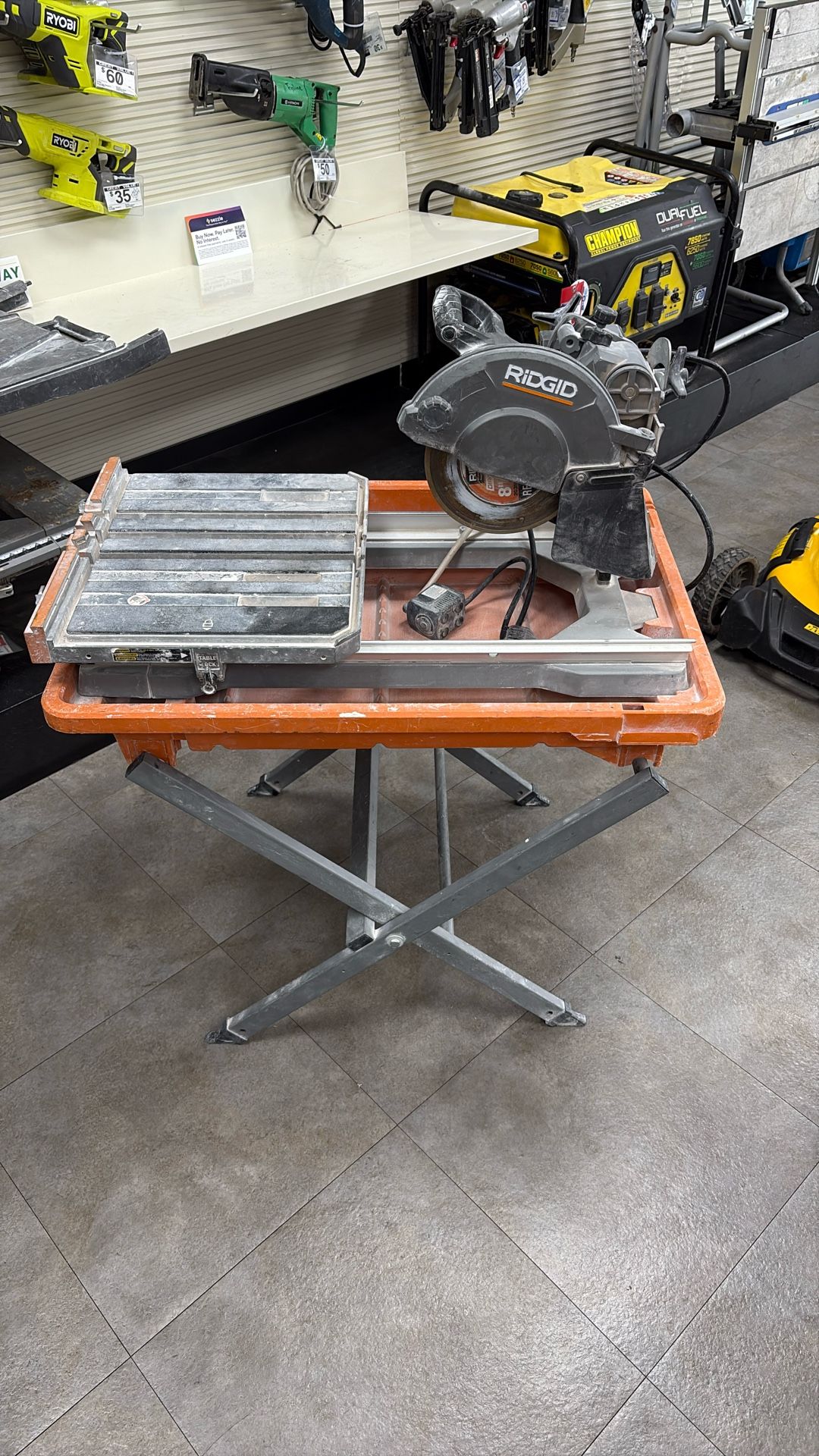 Ridgid Tile Saw