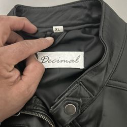 Decimal Leather Jacket 