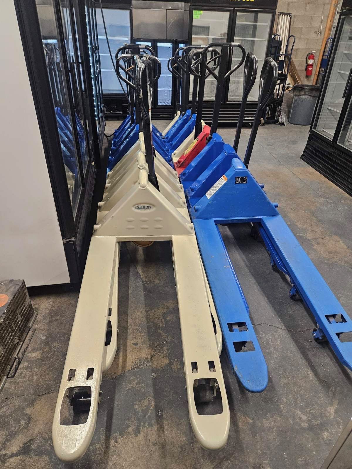 Pallet Jacks For Sale Crown Altra And Mighty Brand. Prices Start At $195