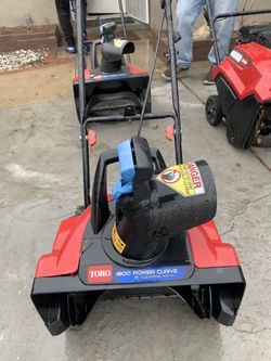 Toro Electric Snow Blower