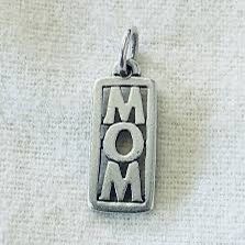 James Avery Vertical Framed Mom Sterling Silver .925 Charm