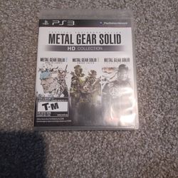 Metal Gear Solid HD Collection Ps3