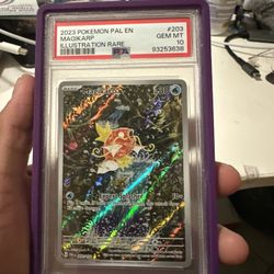 Magikarp Paldea Evolved Psa 10