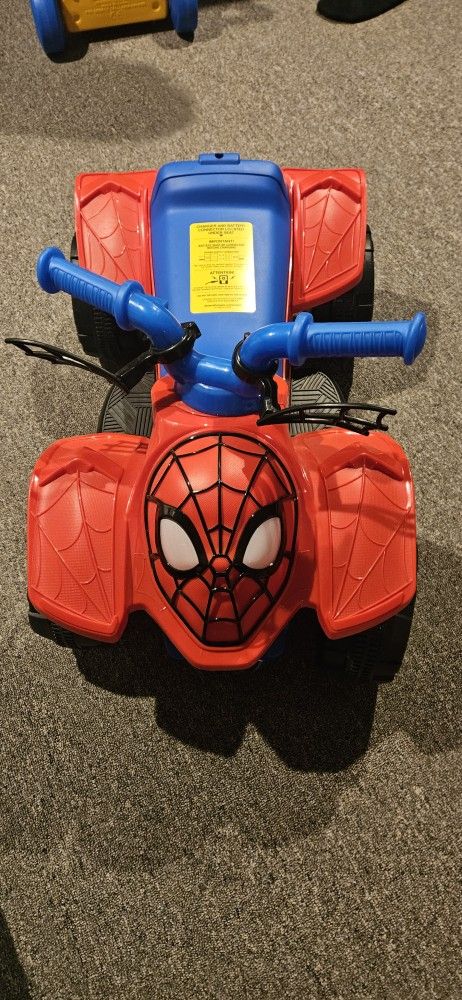 Spider-Man Kids ATV Ride On