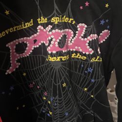 sp5der hoodie sz small 