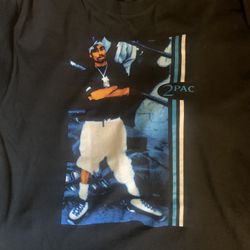 Vintage 1996 Tupac Rap Tee On Hanes Tag