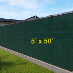 FENCE SCREEN 5 x 50 Privacy Screen - GREEN 5x50