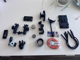 Camera Accessories and Mounting Hardware Lot